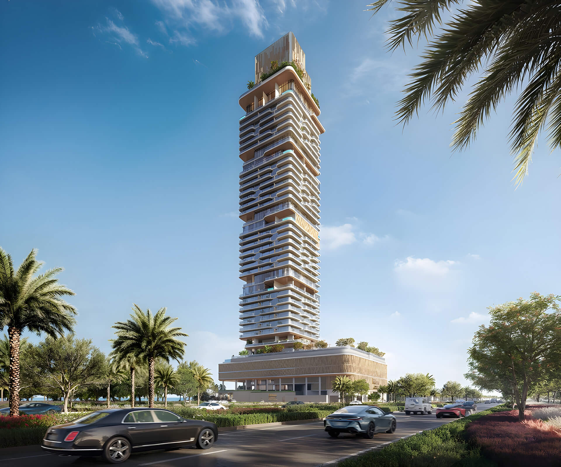Расположение Hilton Residences Dubai Maritime City