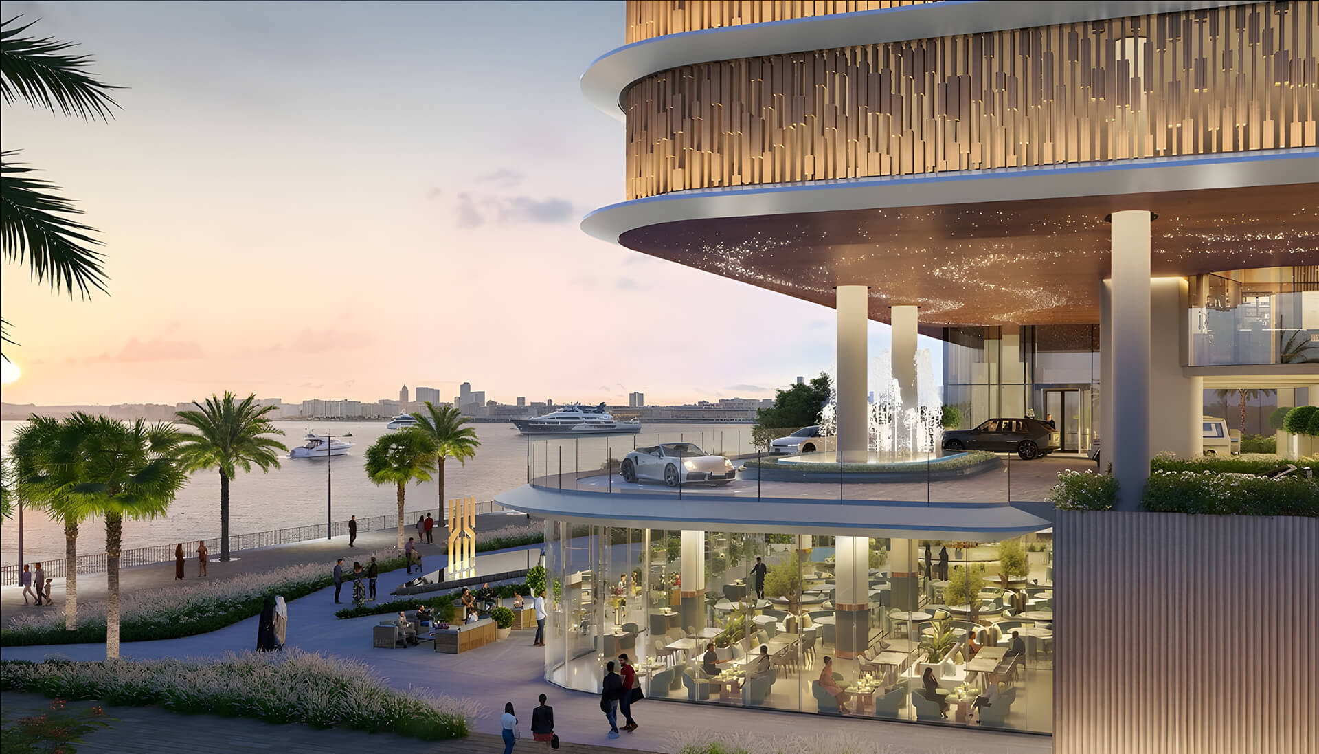 Сервисы и инфраструктура Hilton Residences Dubai Maritime City